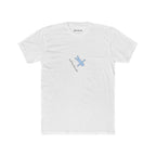 "Nosedive" Tee | Minimalist Blue T-Shirt