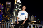"Sky Wonderer" Tee — Minimal Blue Airplane Graphic Tee