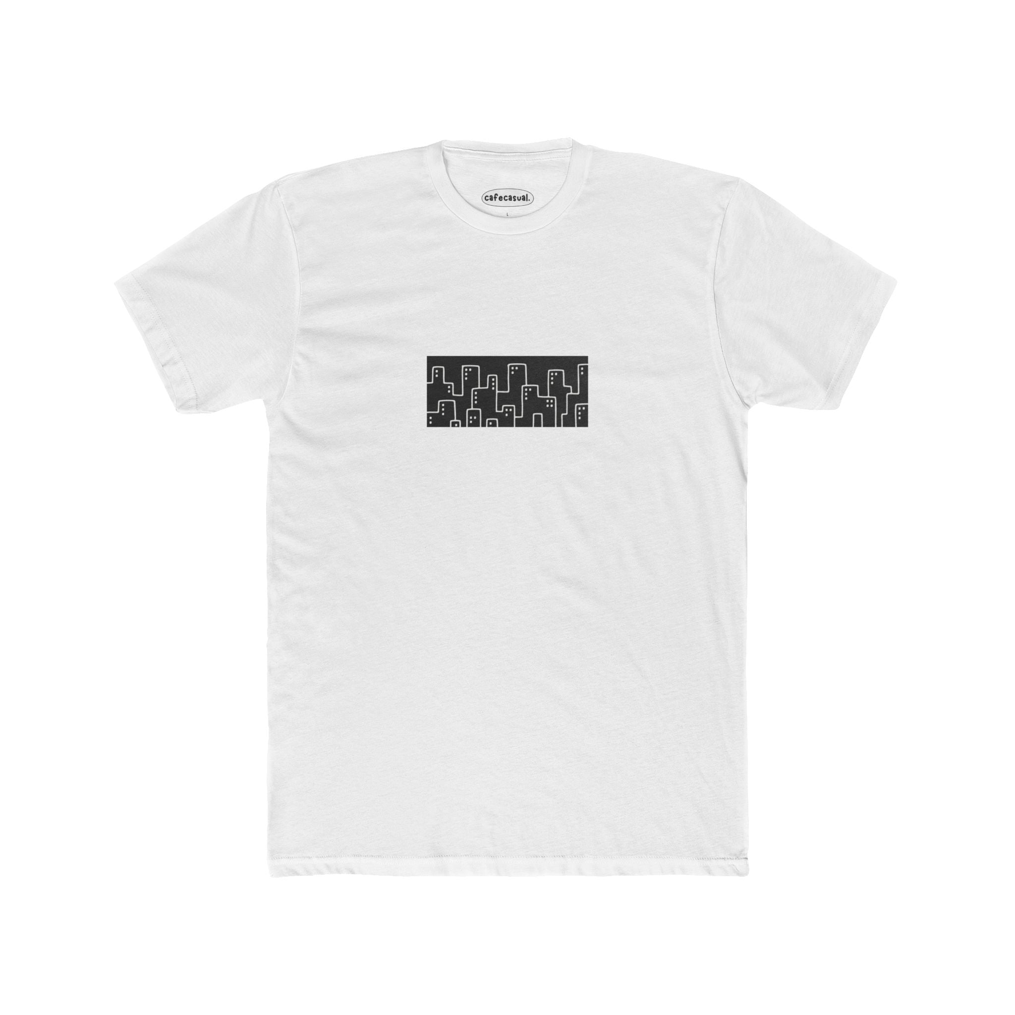 "Buildings" Tee | Minimal Skyline T-Shirt